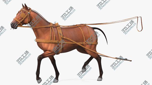 images/goods_img/20210312/Horse Drawn Leather Driving Harness Rigged 3D model/1.jpg